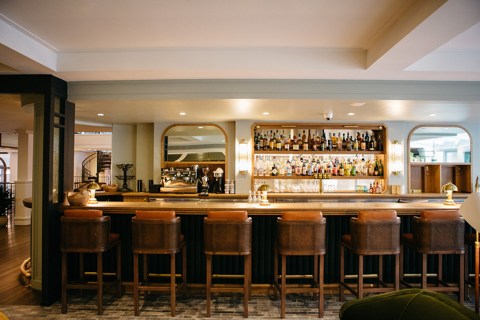 The bar at Frannie and The Fox